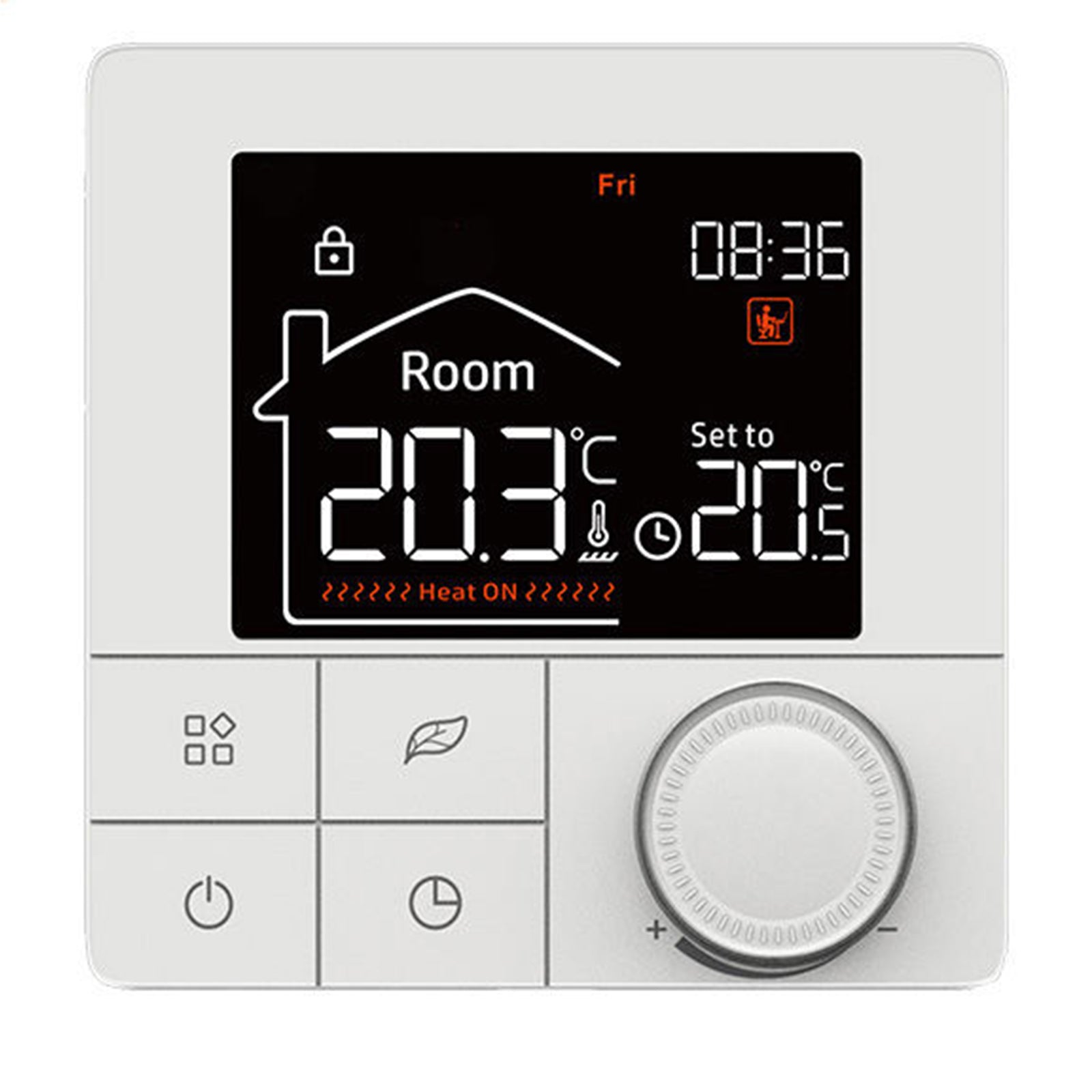 Wengart Thermostat de radiateur électrique 1311Z, Thermostat TUYA Wengart Thermostat de radiateur électrique 1311Z, Thermostat TUYA