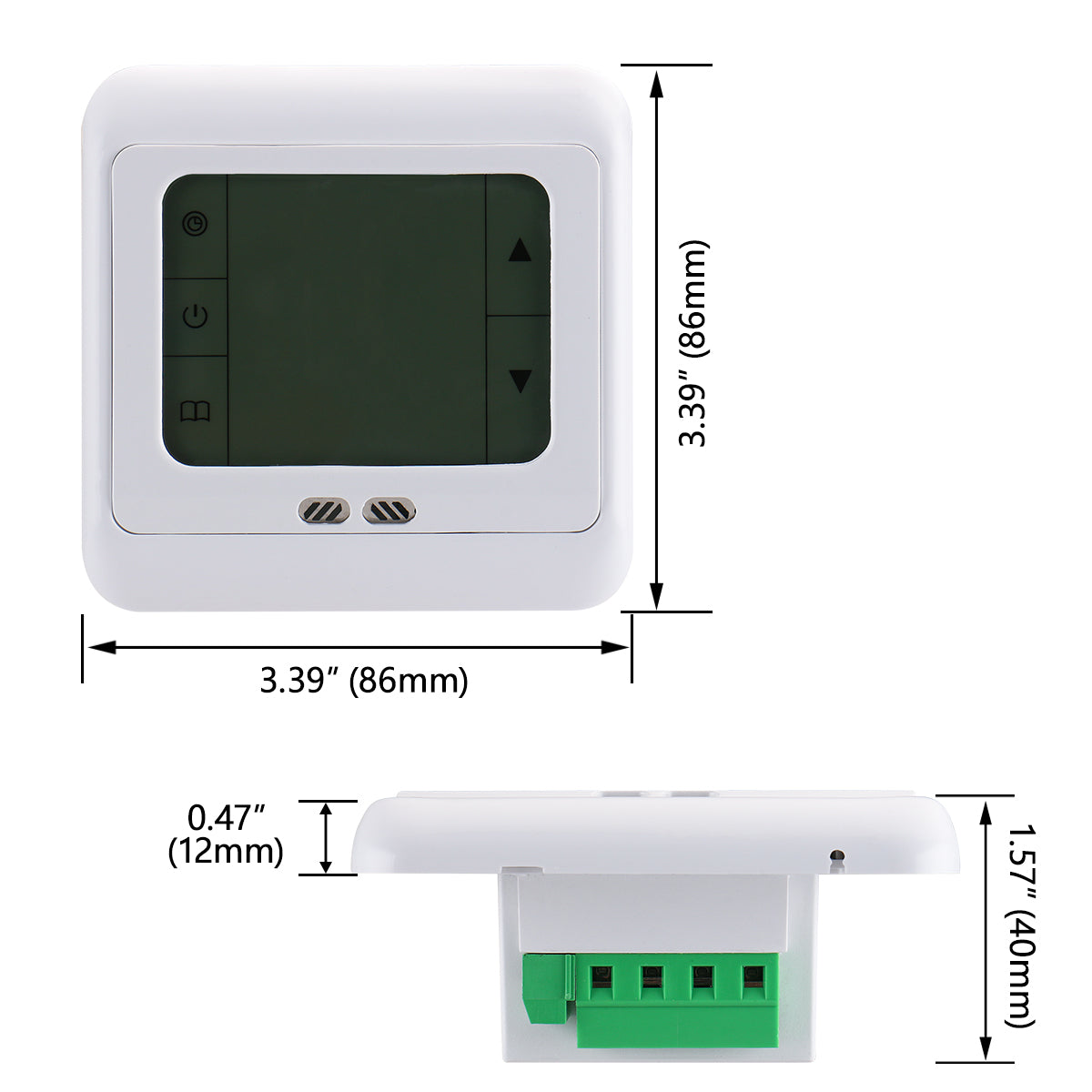 Wengart WG201 Verwarmingskamerthermostaat, 24 V, 3 A, programmeerbaar 7 Wengart WG201 Verwarmingskamerthermostaat, 24 V, 3 A, programmeerbaar 7